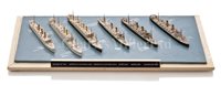 Lot 321 - A QUANTITY OF 1:1250 SCALE WATERLINE MODELS BY...