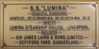 Lot 325 - A FINE BUILDER'S MIRROR-BACKED HALF MODEL FOR...