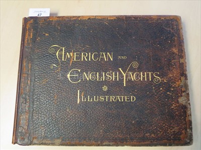 Lot 47 - Burgess, Edward: 'American and English Yachts'...
