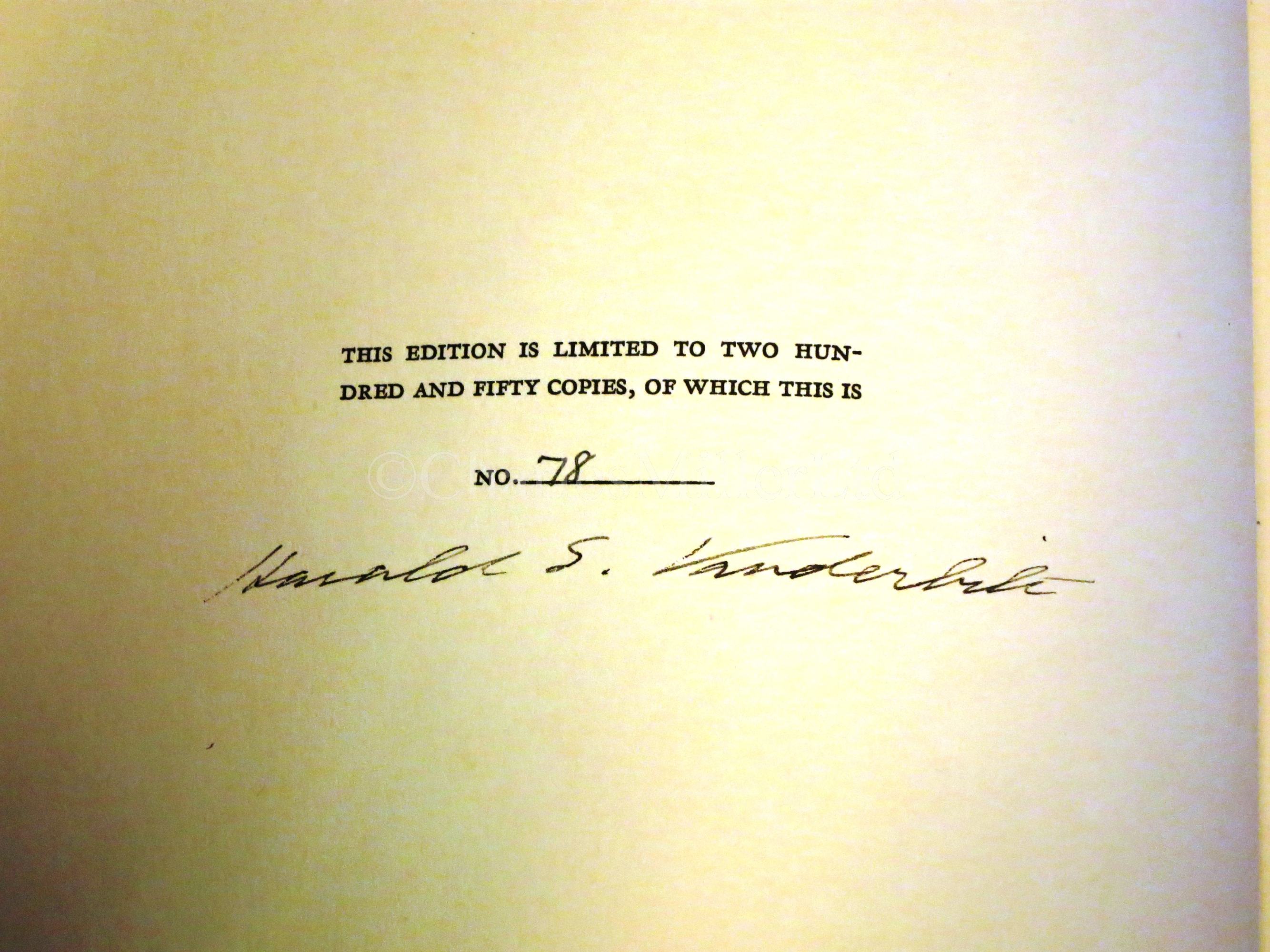 Lot 60 Vanderbilt, H.S. 'Enterprise. The Story of...