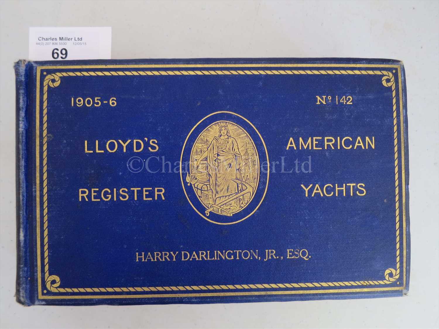 Lot 69 - LLOYD'S REGISTER OF AMERICAN YACHTS seventeen...
