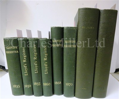 Lot 73 - LLOYDS REGISTER OF SHIPPING facsimile editions...