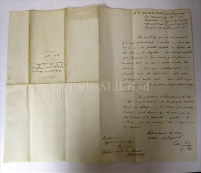 Lot 122 - LORD CUTHBERT COLLINGWOOD AND VICE-ADMIRAL SIR...
