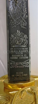 Lot 140 - AN OFFICER'S SWORD FOR THE ROYAL NAVY, POST...