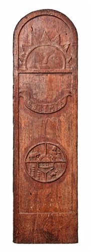 Lot 178 - A GANGWAY BOARD FROM THE P & O LINER S.S....