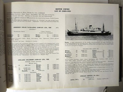 Lot 184 - TALBOT-BOOTH'S "MERCHANT SHIPS", 1939...