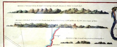Lot 192 - ROBERT SAYER: 'A NEW CHART OF MOUNTS BAY IN...