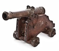 Lot 193 - A 3IN. BORE DUTCH COMPOSITE WRECK-RECOVERED...