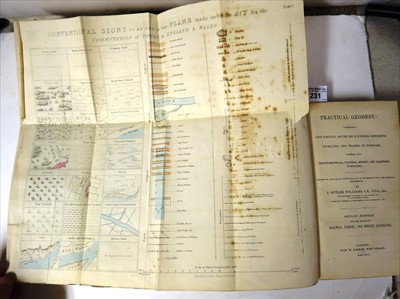 Lot 231 - WILLIAMS, J.B. 'PRACTICAL GEODESY'<br/>8vo,...