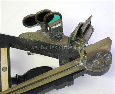 Lot 262 - A 10IN. RADIUS VERNIER OCTANT BY SPENCER,...