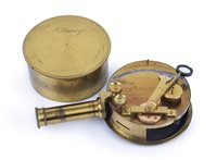 Lot 266 - A DRUM SEXTANT BY W.R. WATTS, LONDON, CIRCA...