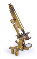 Lot 308 - A LATE 19TH-CENTURY MONOCULAR MICROSCOPE BY...