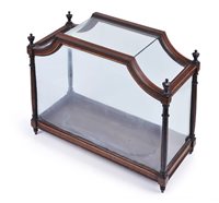 Lot 370 - A GEORGIAN SHIP MODEL CASE, CIRCA 1810<br/>with...