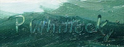 Lot 375 - P. WHITTOCK (BRITISH, 20TH-CENTURY)<br/>Two...