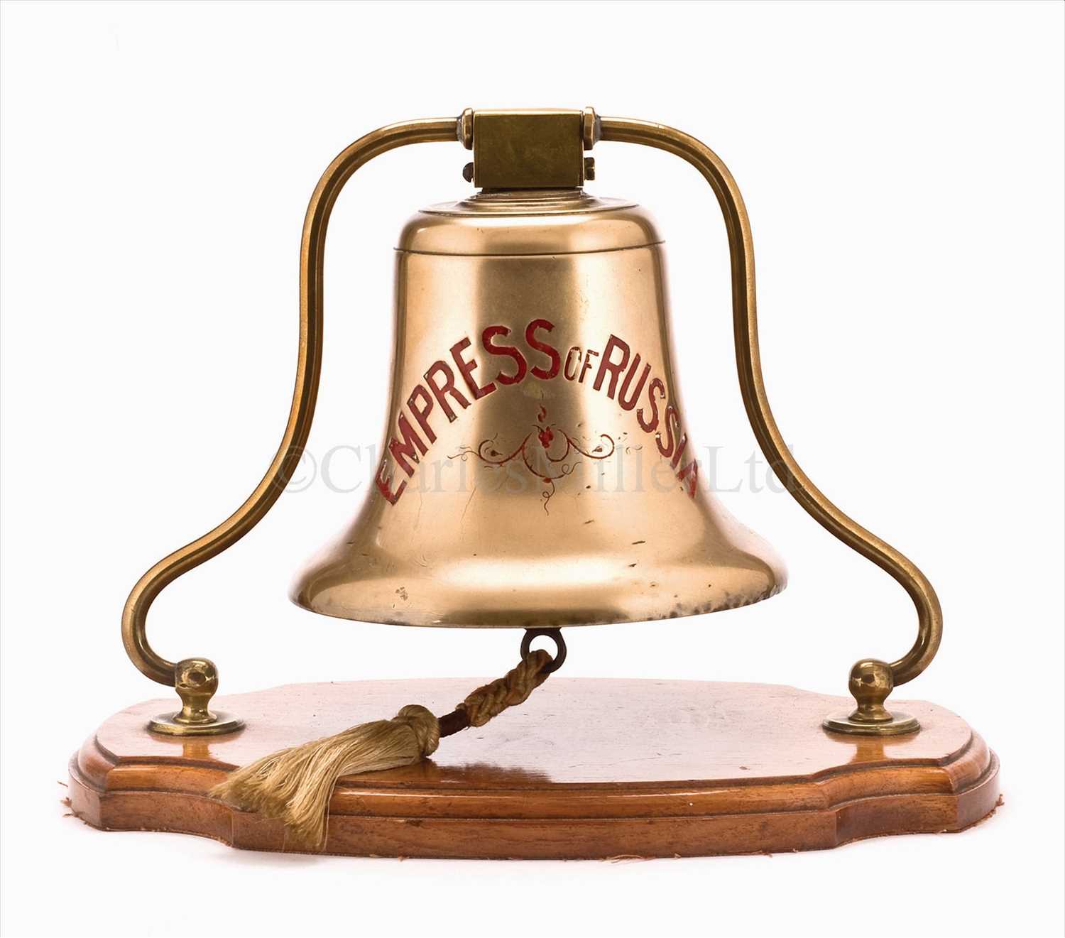 Highbridge Bells Lot 47 - The bridge bell from the Canadian-Pacific...