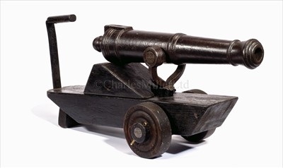 Lot 56 - A 19th Century iron swivel gun by Bailey, Pegg...
