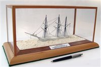 Lot 98 - A well presented 1:20 scale waterline model of...