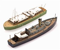 Lot 106 - A .3/16":1ft scale waterline model of the...