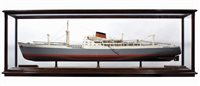Lot 119 - A builder's model for the T.S.M.S. Port...