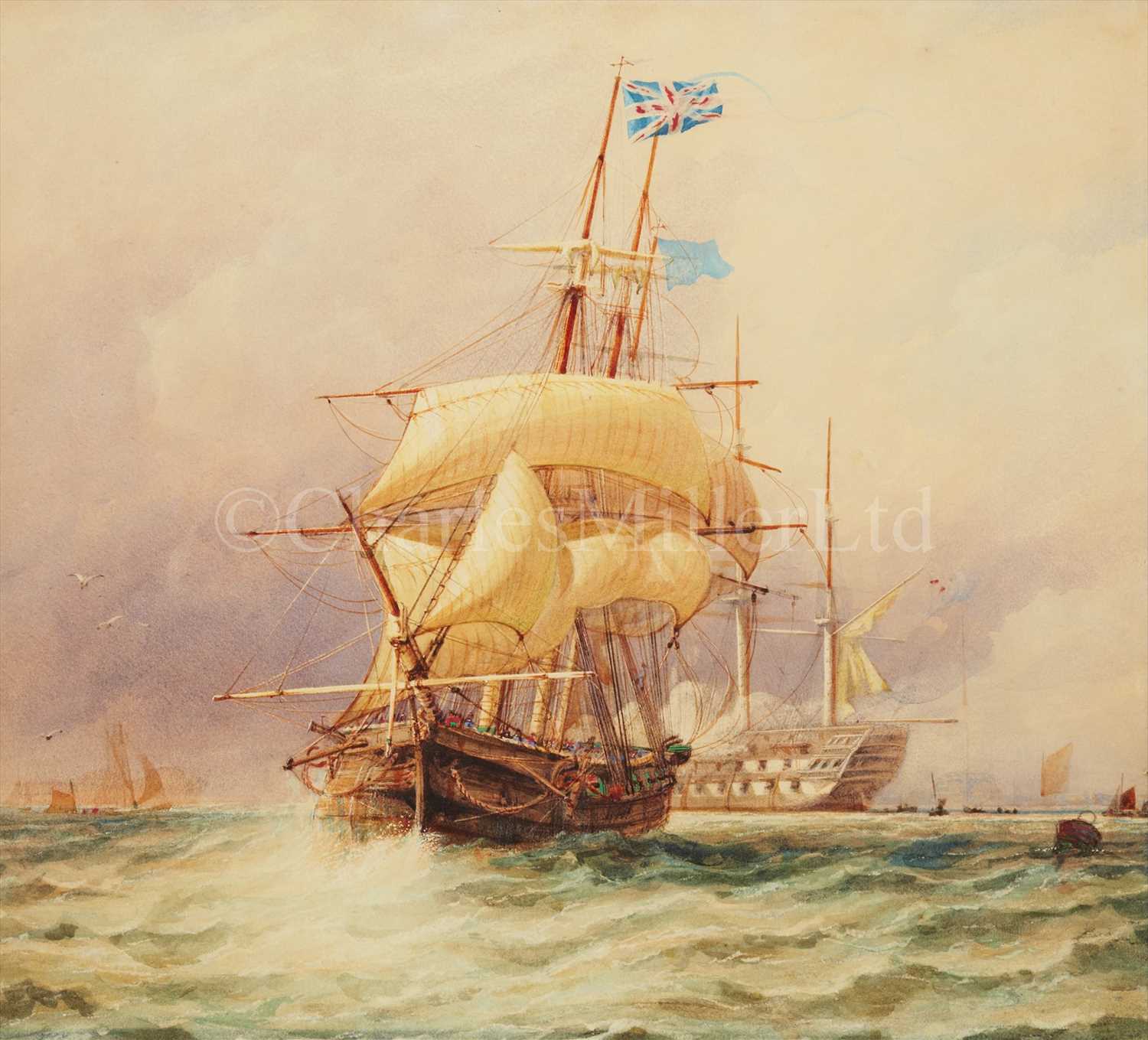 Lot 3 - FOLLOWER OF THOMAS SEWELL ROBINS (BRITISH,... Lot 3 - FOLLOWER OF THOMAS SEWELL ROBINS (BRITISH,...