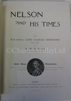 Lot 60 - BERESFORD, CHARLES: 'NELSON AND HIS...