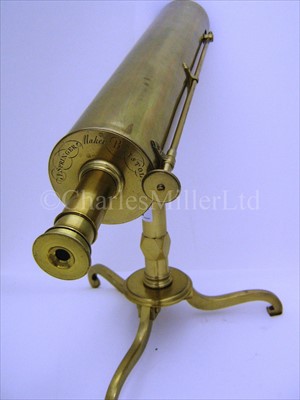Lot 196 - AN 18TH-CENTURY REFLECTING TELESCOPE BY J....