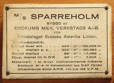 Lot 280 - A BUILDER'S PRESENTATION MODEL FOR THE MS...
