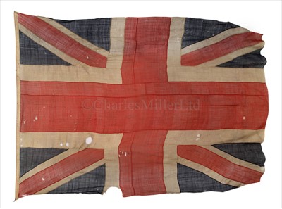 Lot 53 - A VERY RARE AND FINELY PRESERVED UNION FLAG...
