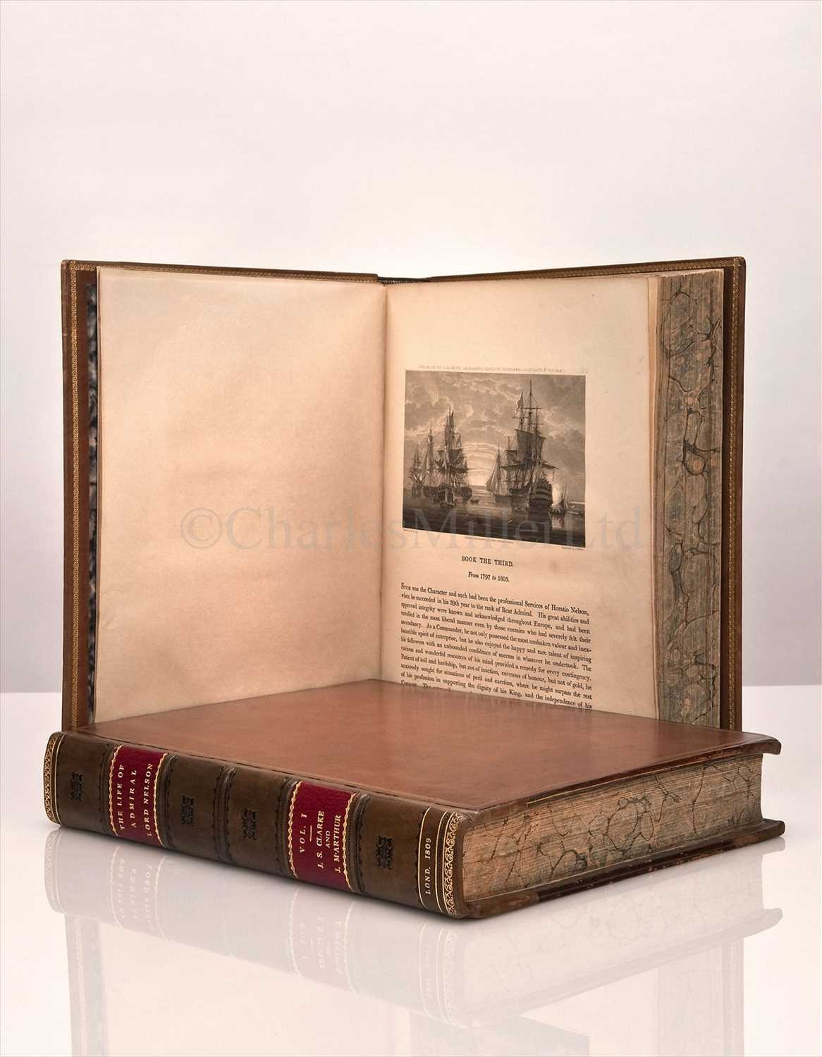 Lot 61 - 'THE LIFE OF ADMIRAL LORD NELSON, K.B. FROM...