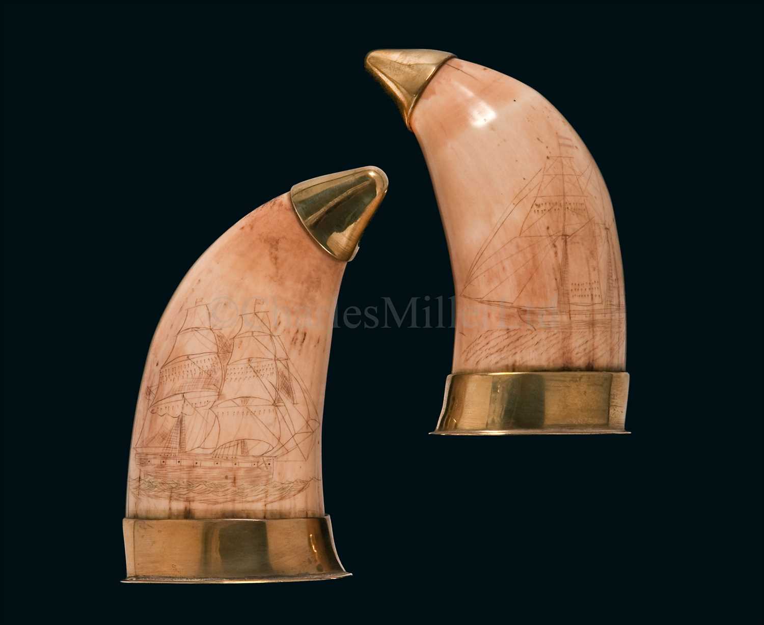 Lot 165 - A PAIR OF 19TH-CENTURY SAILORWORK...