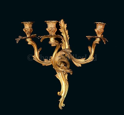 Lot 191 - R.M.S. OLYMPIC: A BAROQUE-STYLE THREE-LAMP...