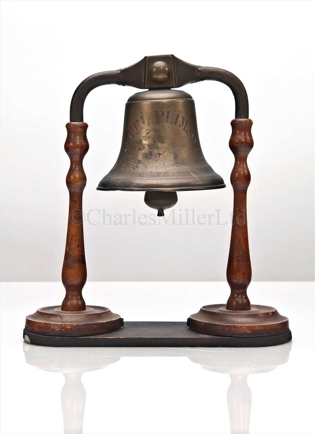 Lot 230 - THE BRIDGE BELL FROM THE SAILING SHIP SAMUEL...
