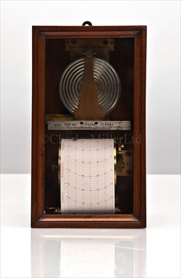 Lot 241 - A RARE SHIP'S BAROGRAPH BY HICKS, LONDON<br/>set...