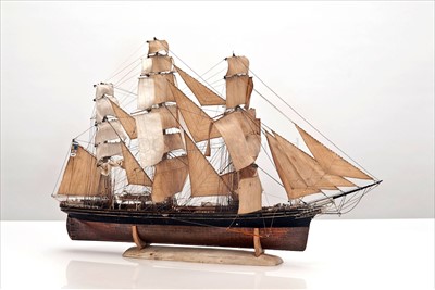 Lot 271 - A DETAILED MODEL OF THE CLIPPER CUTTY SARK<br/>the...