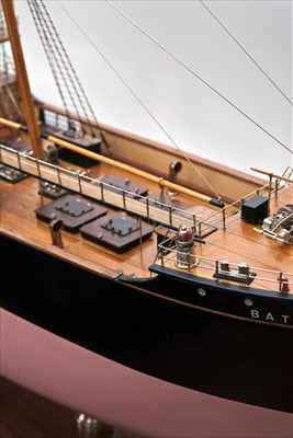 Lot 298 - A BUILDER'S MODEL FOR THE TANKER S.S. BATOUM,...