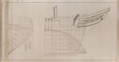 Lot 97 - TWO EARLY 19TH-CENTURY ADMIRALTY PLANS<br/>in...