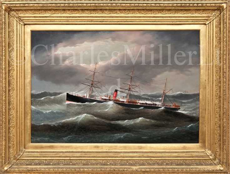 Lot 25 - JOSEPH SEMPLE (IRISH, FL. 1863-78)<br/>The Cunard...