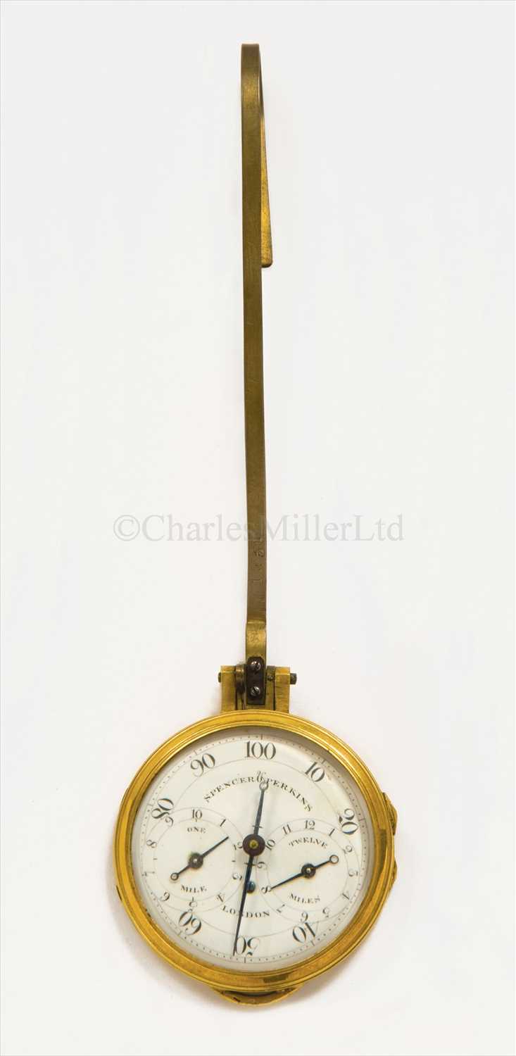 Lot 123 - A RARE 18TH-CENTURY WATCH-FORM PEDOMETER BY...