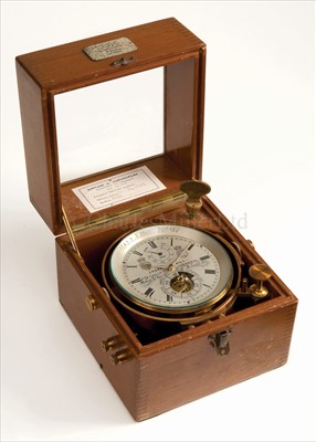 Lot 132 - A TWO-DAY MARINE CHRONOMETER BY JOSEPH SEWELL...