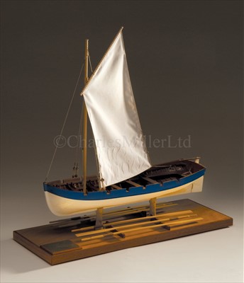 Lot 145 - A DETAILED ¾IN:1FT SCALE MODEL OF A ROYAL NAVY...