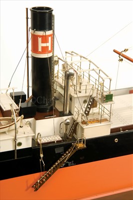 Lot 167 - A FINE BUILDER'S  MODEL OF THE CARGO SHIP...