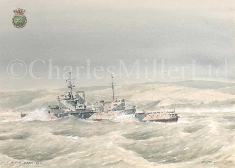 Lot 45 - E. TUFNELL (BRITISH, 1888-1978)<br/>H.M.S....