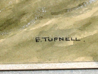 Lot 45 - E. TUFNELL (BRITISH, 1888-1978)<br/>H.M.S....