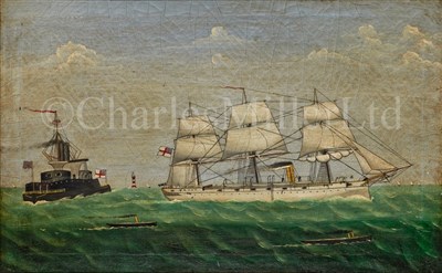 Lot 52 - NAVAL SCHOOL (BRITISH, LATE 19TH CENTURY)<br/>An...