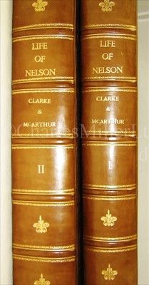 Lot 62 - 'THE LIFE OF ADMIRAL LORD NELSON, KB, FROM HIS...