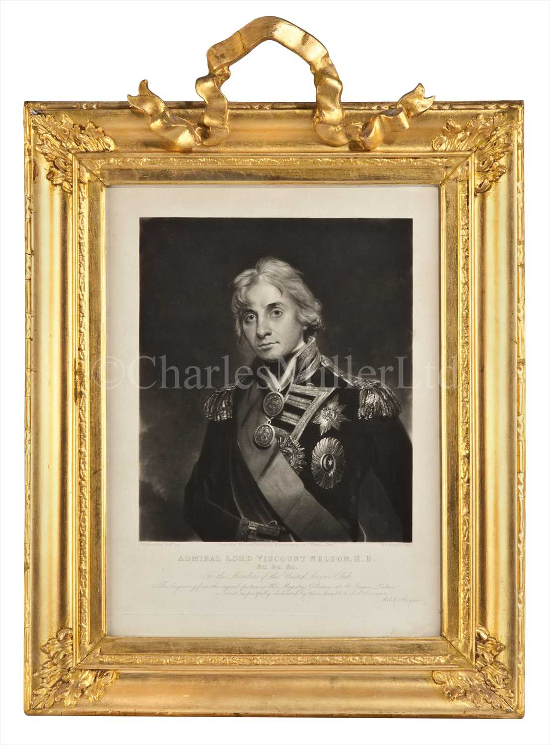 Lot 23 - 'ADMIRAL LORD VISCOUNT NELSON, K.B.'<br/>after J....