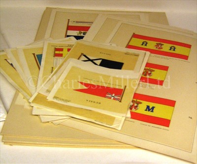 Lot 66 - NAVAL FLAGS & SIGNALS<br/>comprising an undated...