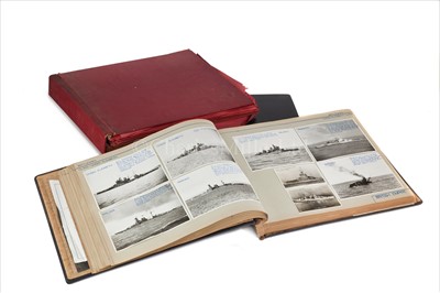 Lot 76 - AN ARCHIVE OF WARSHIP PHOTOGRAPHS<br/>comprising...