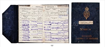 Lot 122 - THE LOSS OF THE WHITE STAR LINER TITANIC,...