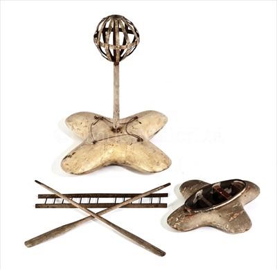 Lot 152 - 19TH-CENTURY WOOD AND METAL PATENT MODELS FOR...